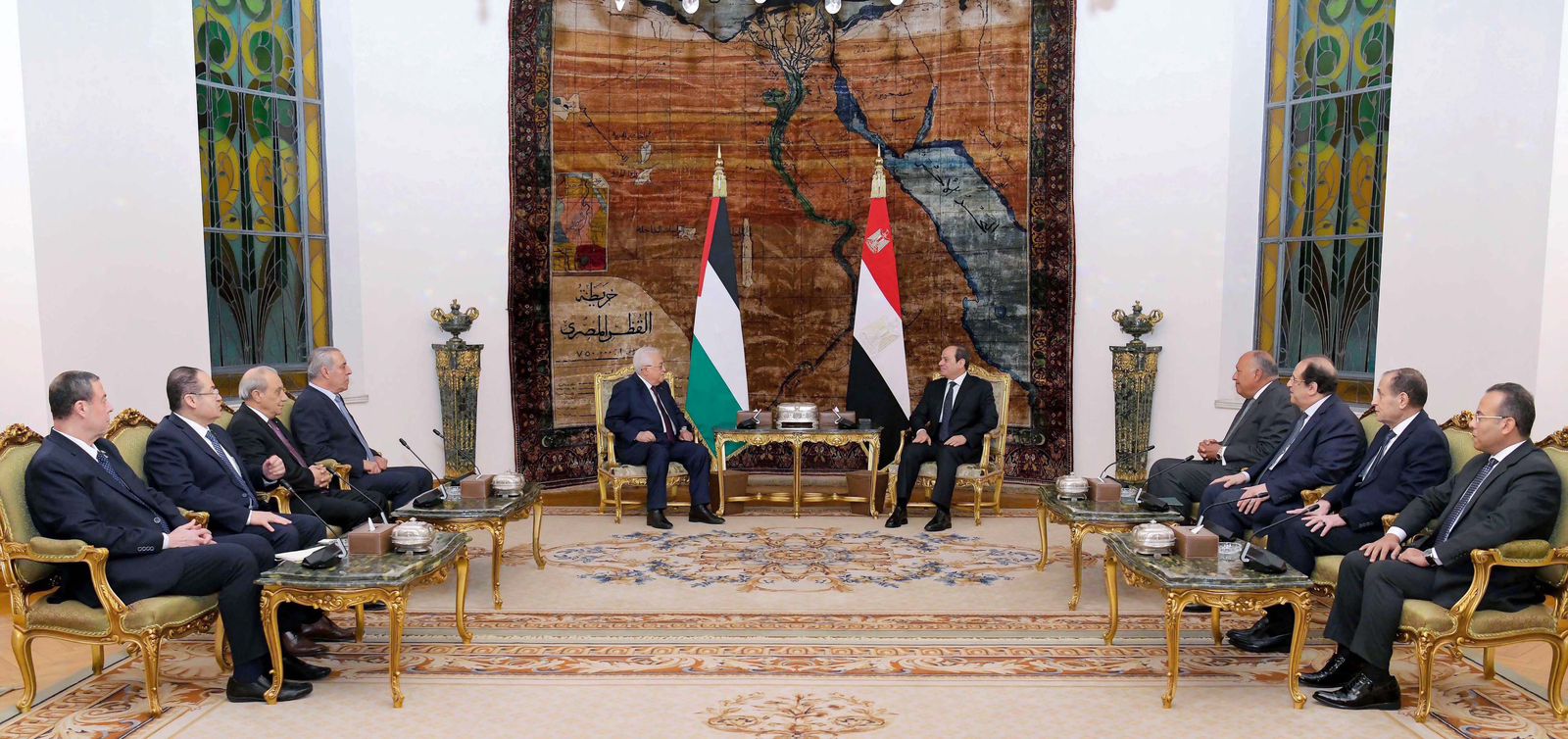 الرئيس السيسي : مواصلة الجهود مع مختلف الأطراف لوقف إطلاق النار في قطاع غزة