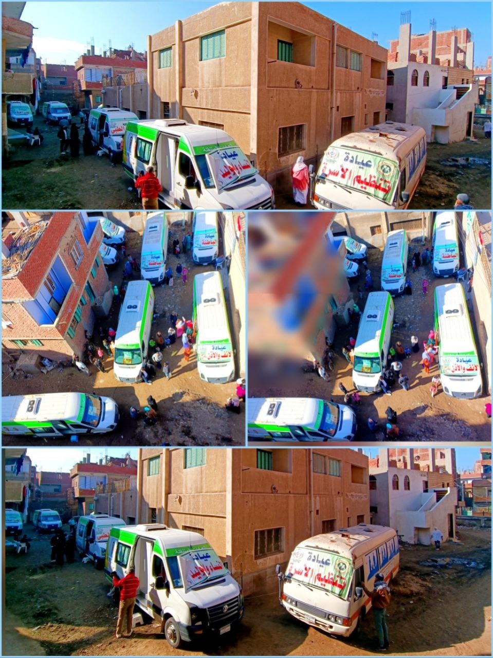 صحة الشرقية: تقديم الخدمة الطبيىة ل٣٠٠٠ بالقافلة الطبية ببلبيس