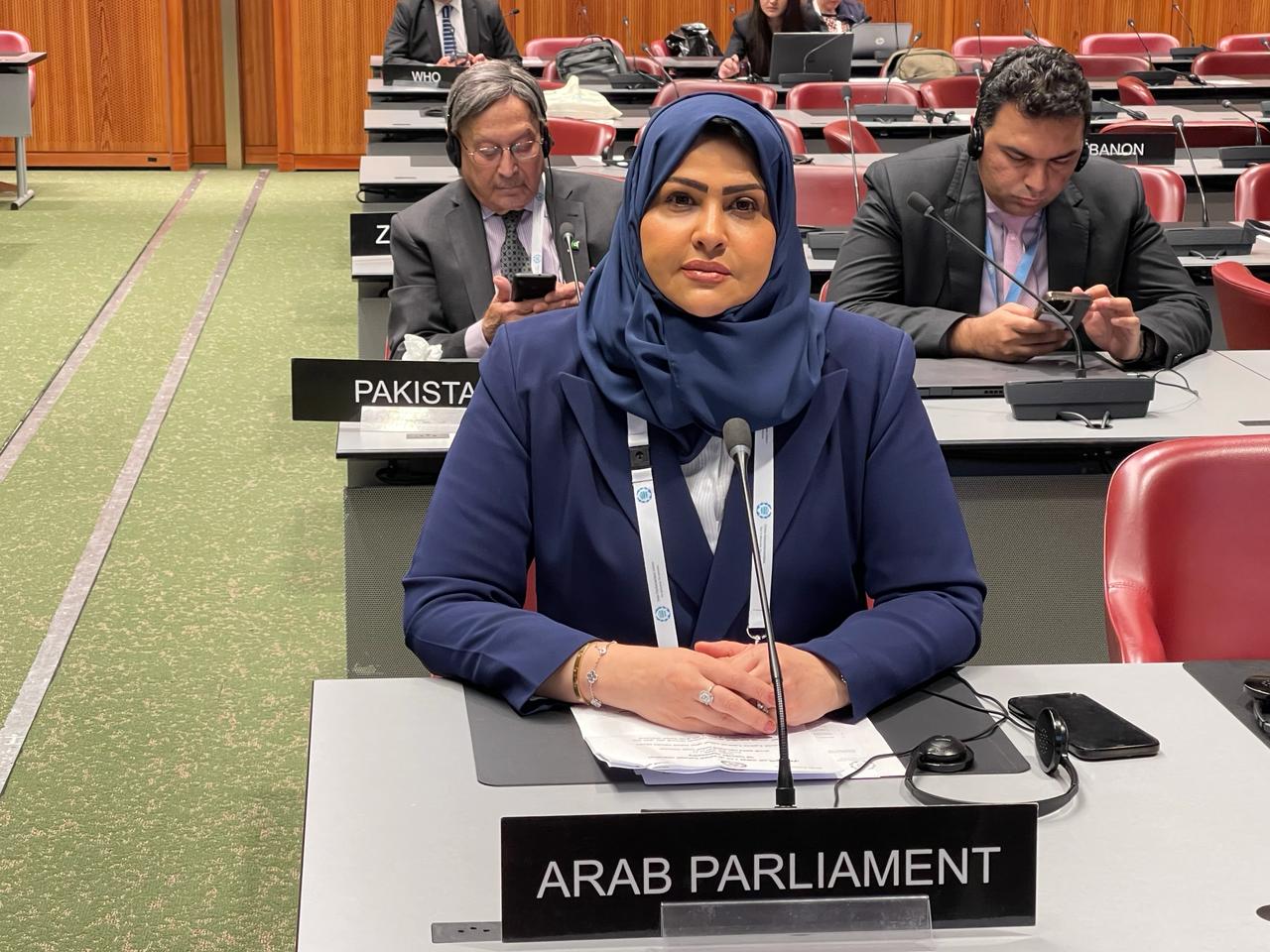 الدكتورة مستورة الشمري عضو البرلمان العربي
