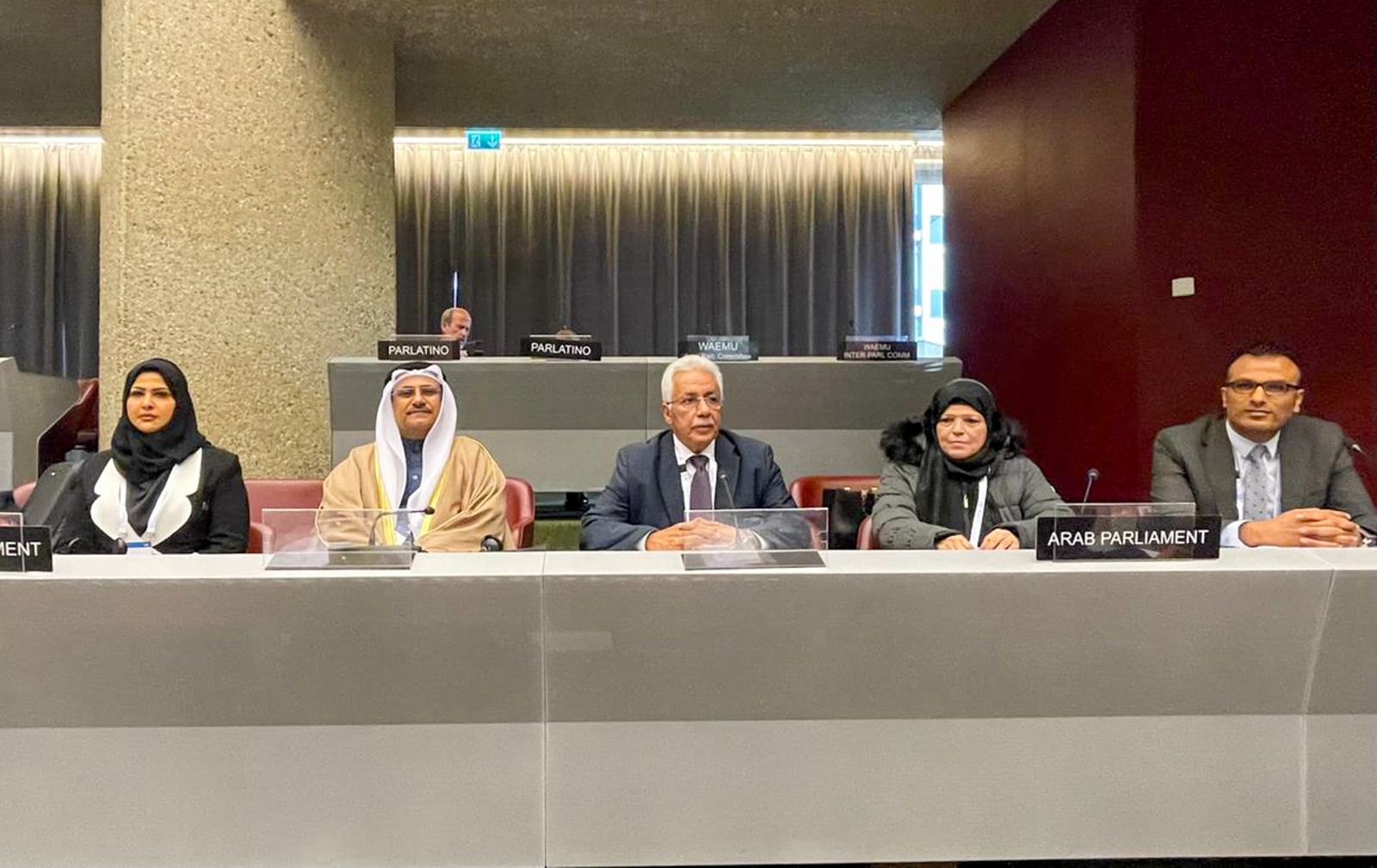العسومي" يرأس وفد البرلمان العربي في اجتماع المجلس الحاكم بالاتحاد البرلماني الدولي